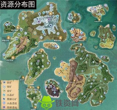 创造与魔法水晶矿位置-创造与魔法水晶矿位置地图