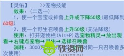 梦幻西游特殊宠物灵佑有什么用-梦幻西游灵佑作用介绍